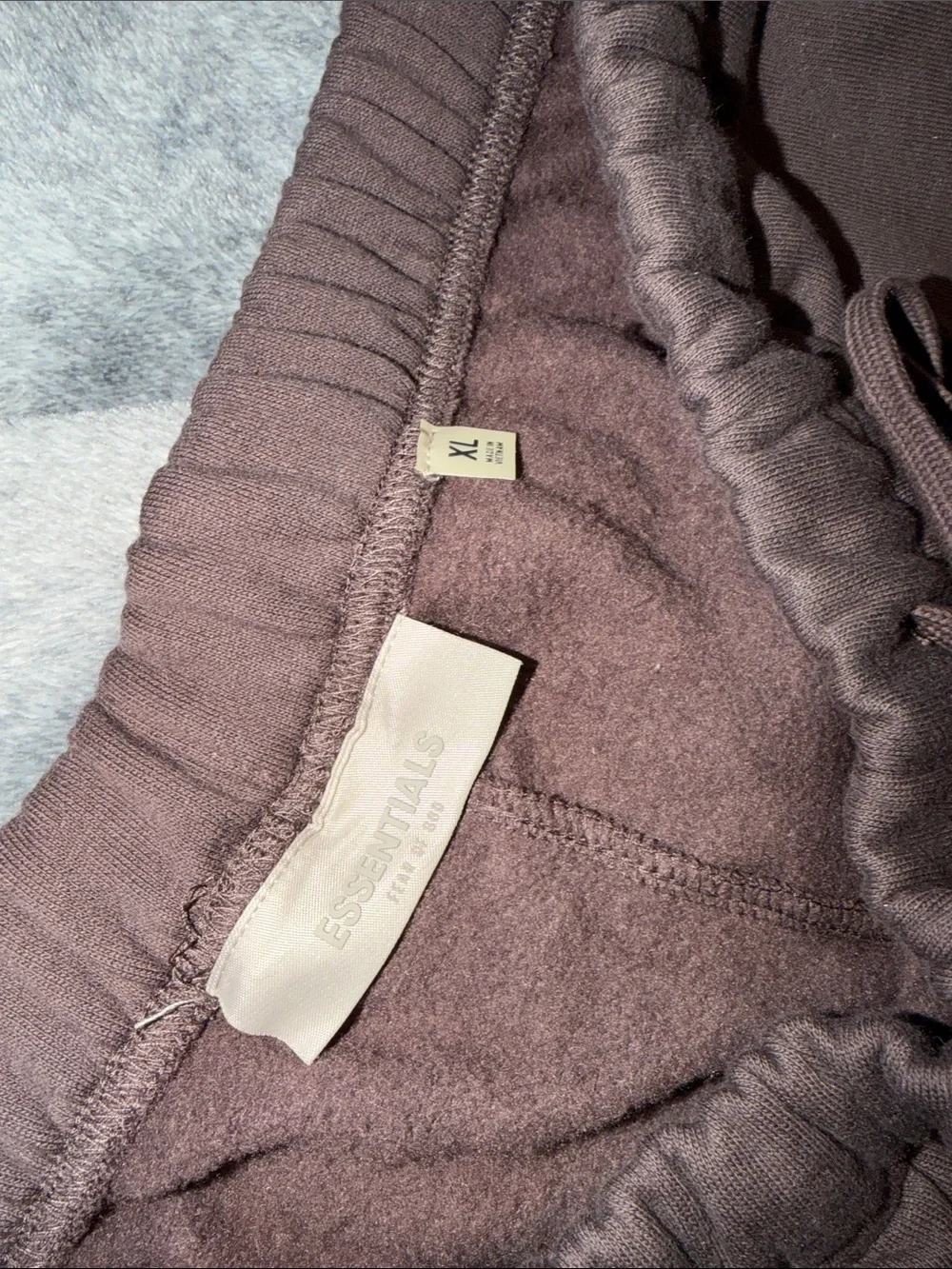 Men's Brown Logo Sweat Shorts